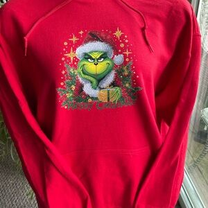 Christmas Hoodie with Grinch XL (Unisex)